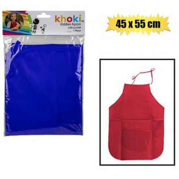 ART+CRAFT APRON ASSTD COLORS 45x55cm