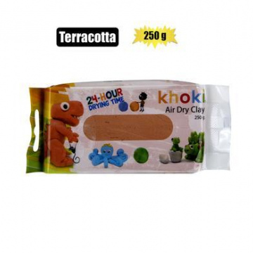 ART+CRAFT AIR DRY CLAY 250g TERRACOTTA