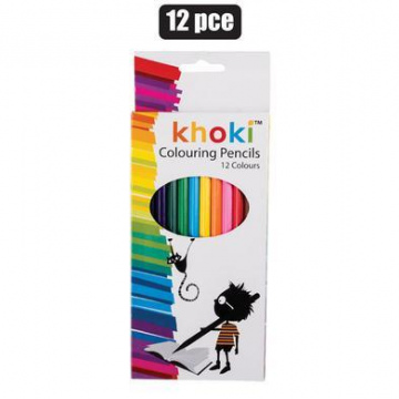 ART+CRAFT PENCIL CRAYONS LONG 12PCE