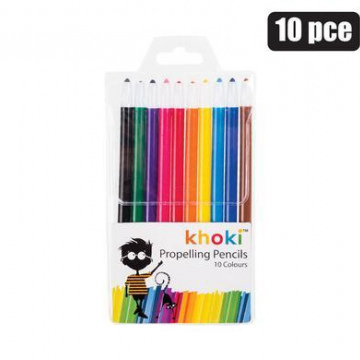 ART+CRAFT P-CRAYONS RETRACT 10PC THICK