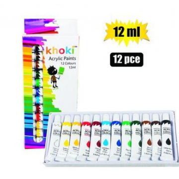 ART+CRAFT PAINT ACRYLIC SET TUBE 12ml