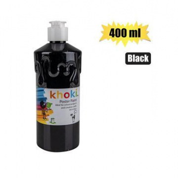  ART+CRAFT PAINT POSTER 400ml BLACK