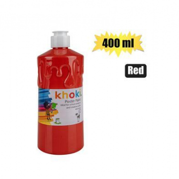 ART+CRAFT PAINT POSTER 400ml RED